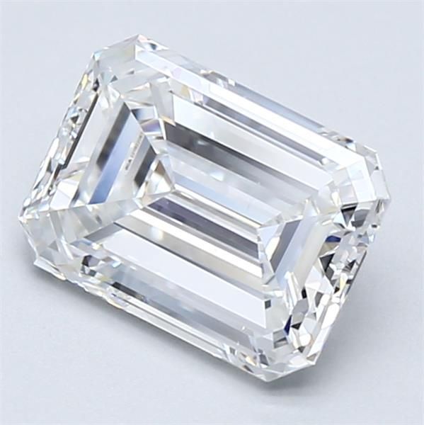 Diamond Natural 2Ct E-VS2 Emerald - GIA2211922067