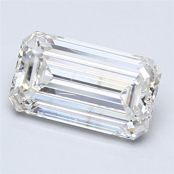 Diamond Natural 1,5Ct H-SI2 Emerald - GIA1389696228
