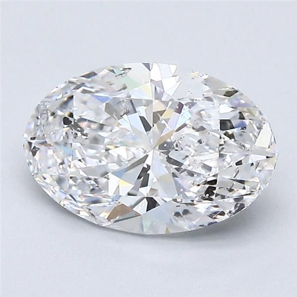 Diamond Natural 1,51Ct D-SI2 Oval - GIA6422991298