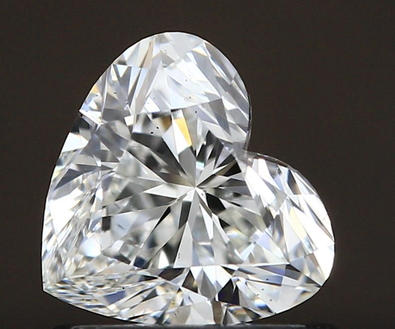 Diamond Natural 0,71Ct J-VS2 Heart - GIA7432045273