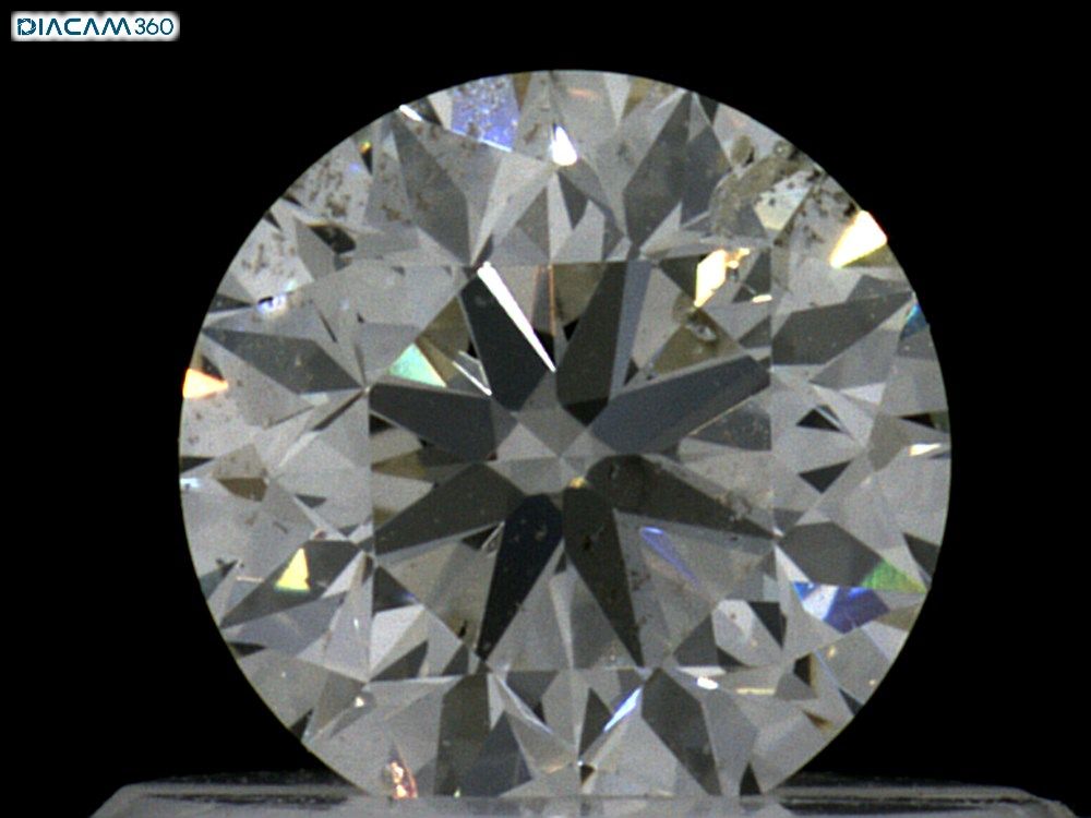 Diamond Natural 0,51Ct J-SI2 Round - GIA6252400837