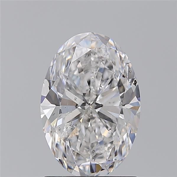Diamond Natural 1,7Ct E-SI2 Oval - GIA1236900198