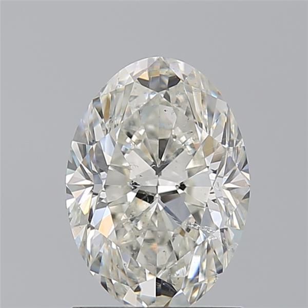 Diamond Natural 1,51Ct I-SI2 Oval - GIA7548780254