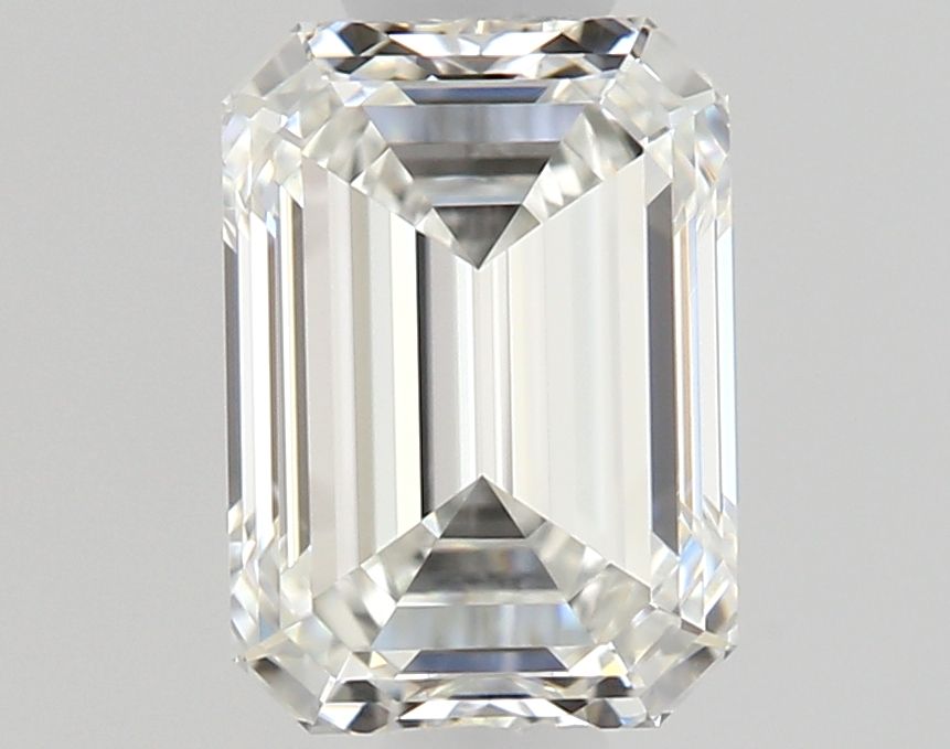 Diamond Natural 0,59Ct H-VVS1 Emerald - GIA5536491385