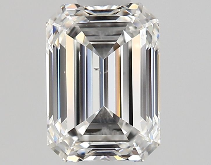 Diamond Natural 0,63Ct F-SI1 Emerald - GIA1538537301