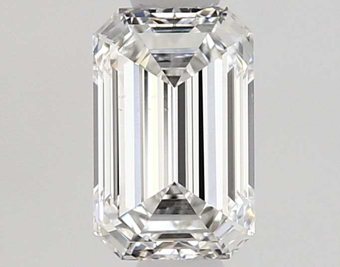 Diamond Natural 0,63Ct F-SI1 Emerald - GIA2547412752
