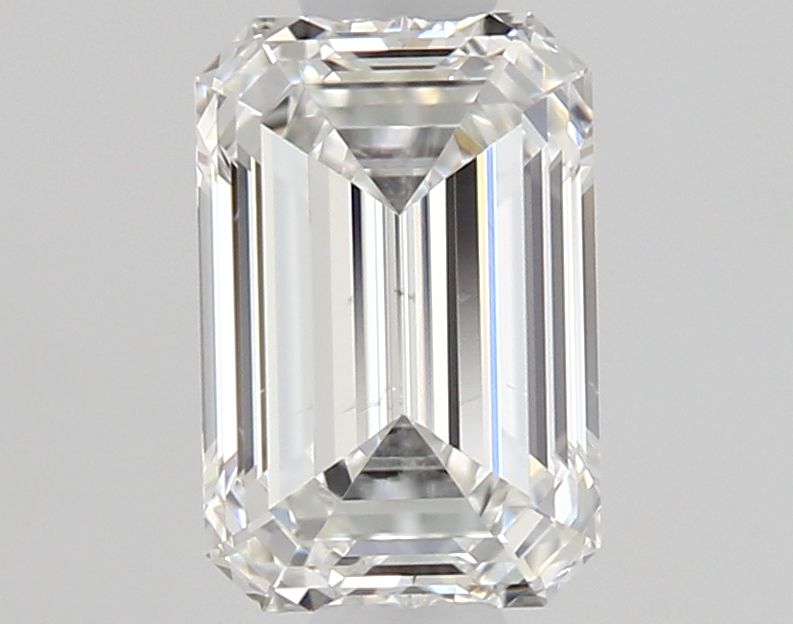Diamond Natural 0,61Ct F-SI1 Emerald - GIA7548139228