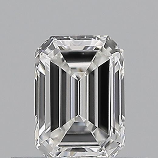Diamond Natural 0,5Ct F-VS1 Emerald - GIA6552107355