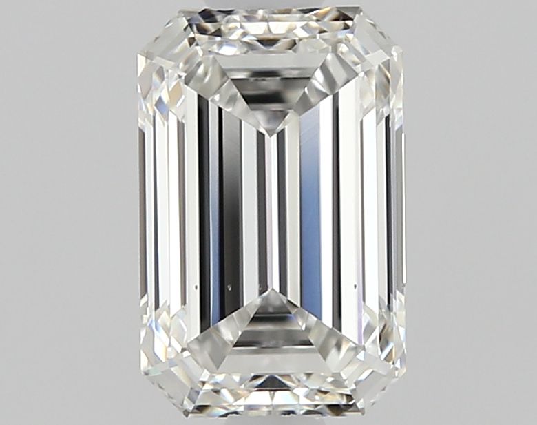 Diamond Natural 0,9Ct F-VS2 Emerald - GIA3535951765