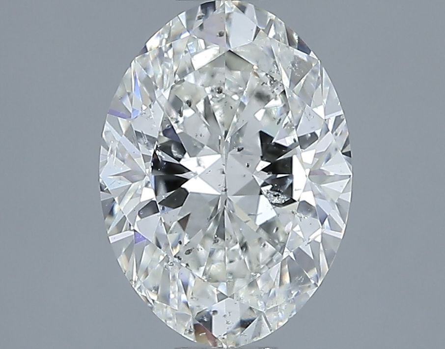 Diamond Natural 2Ct H-SI1 Oval - HRD250000255514