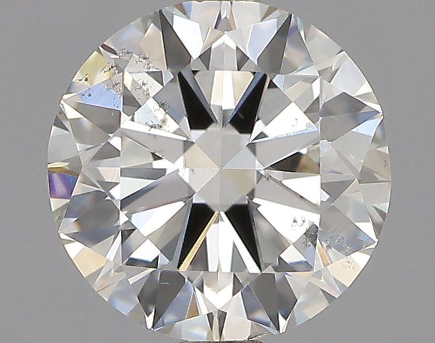 Diamond Natural 0,71Ct G-SI2 Round - GIA7516370355