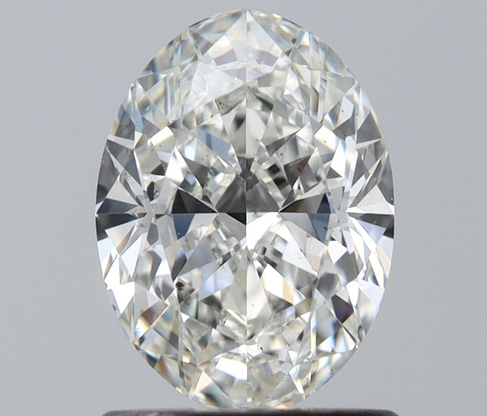 Diamond Natural 1Ct H-SI1 Oval - GIA6542324629
