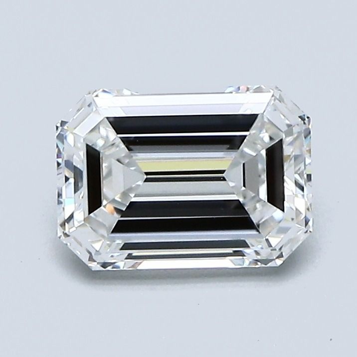 Diamond Natural 1,3Ct E-VVS2 Emerald - GIA1543235566