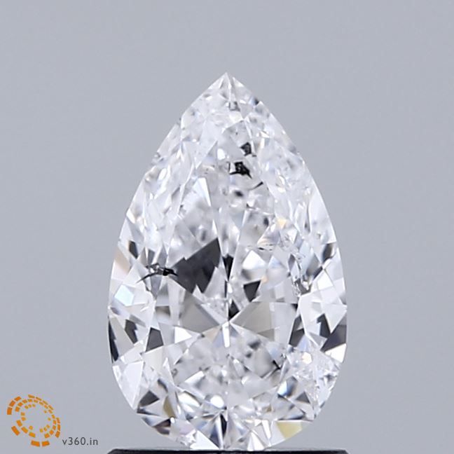 Diamond Natural 1,01Ct D-SI2 Pear - HRD260000075661