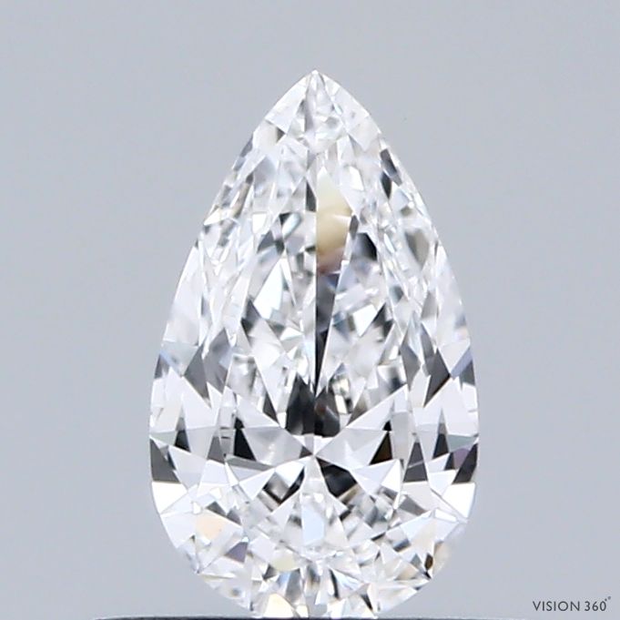Diamond Natural 0,43Ct D-IF Pear - GIA2527650399