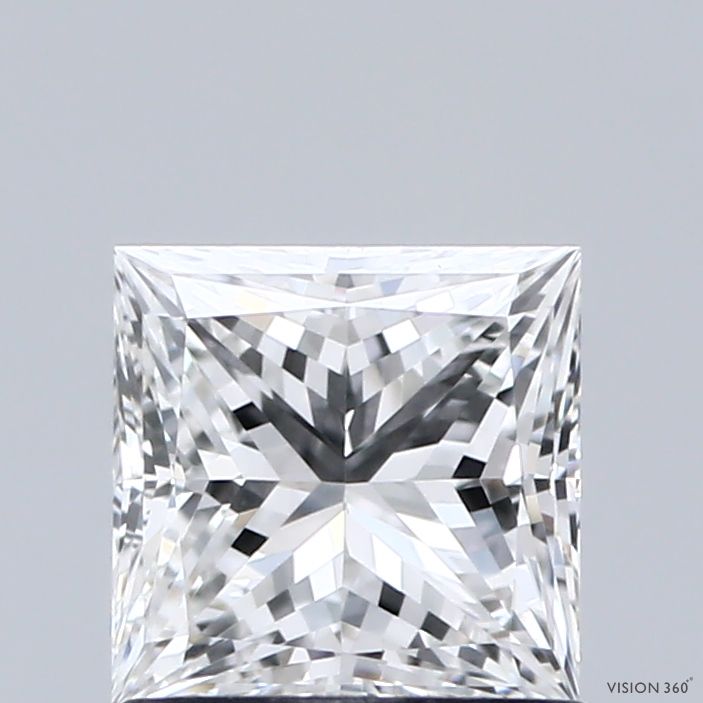 Diamond Natural 1,01Ct F-VVS2 Princess - GIA2526825260