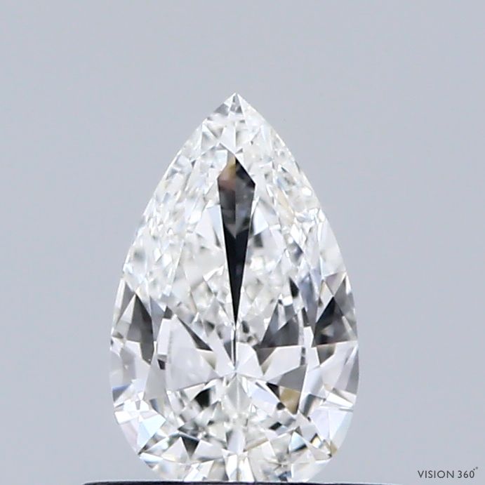 Diamond Natural 0,4Ct F-IF Pear - GIA6531569769