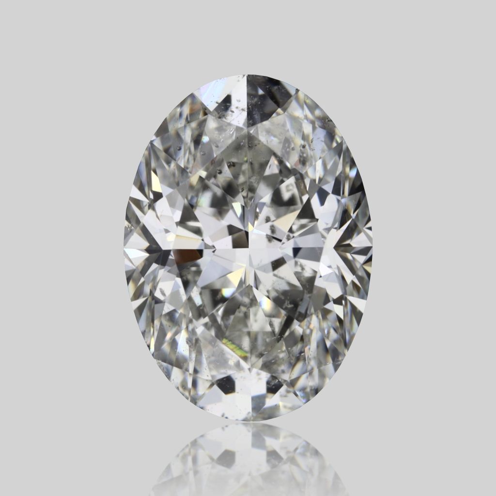 Diamond Natural 1,51Ct H-SI2 Oval - GIA3545872873