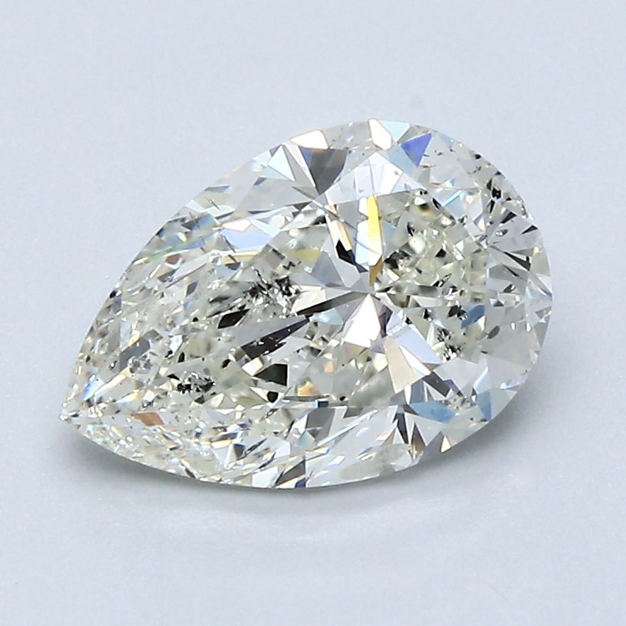 Diamond Natural 2Ct J-SI2 Pear - GIA3415126418