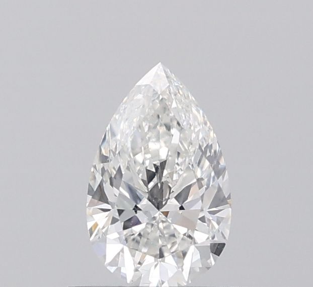 Diamond Natural 0,56Ct G-SI1 Pear - GIA7551209626