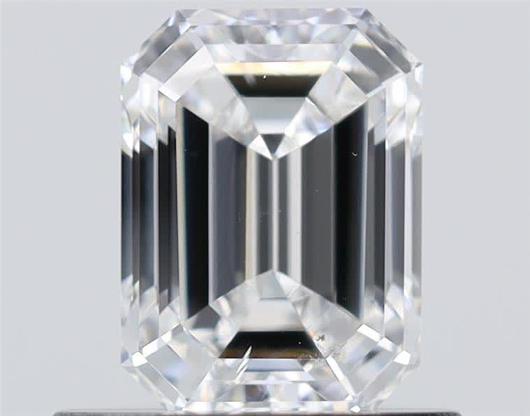 Diamond Natural 0,7Ct E-SI1 Emerald - GIA7458603240
