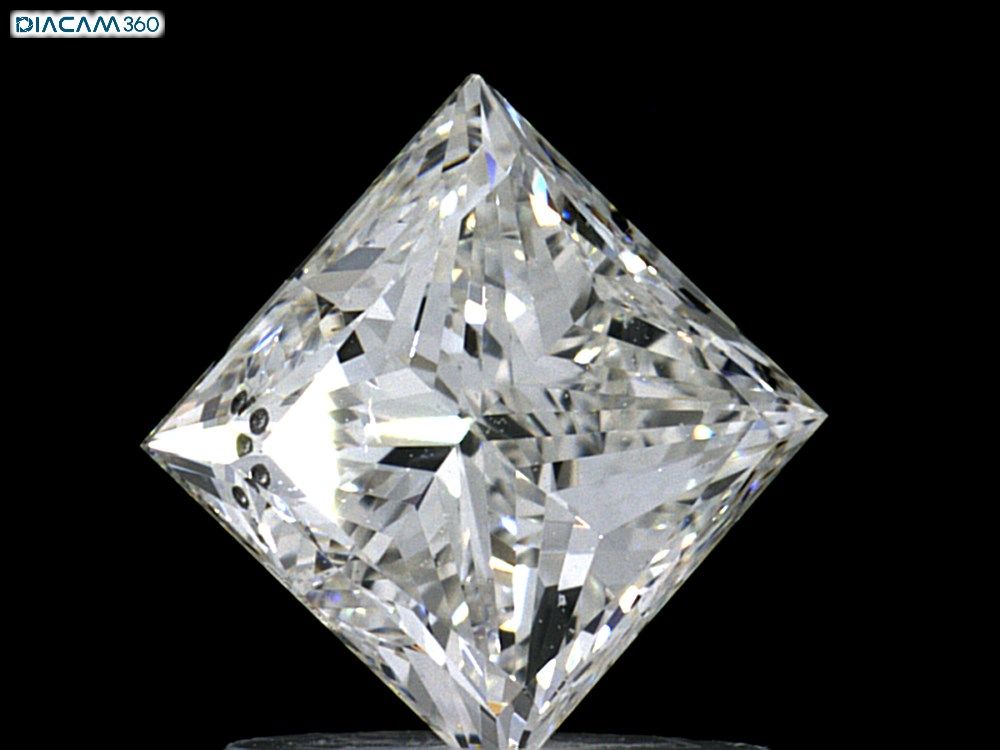 Diamond Natural 1,2Ct H-SI2 Princess - GIA7443799375