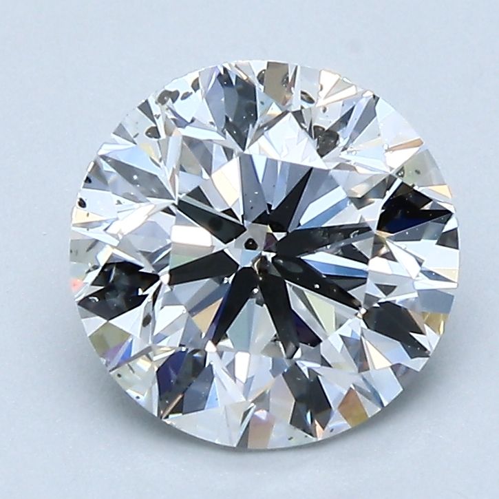 Diamond Natural 2Ct D-SI2 Round - GIA6411533871