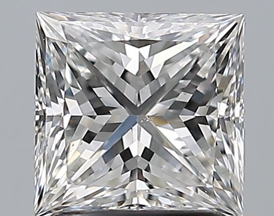 Diamond Natural 1,51Ct F-SI1 Princess - GIA7538307857