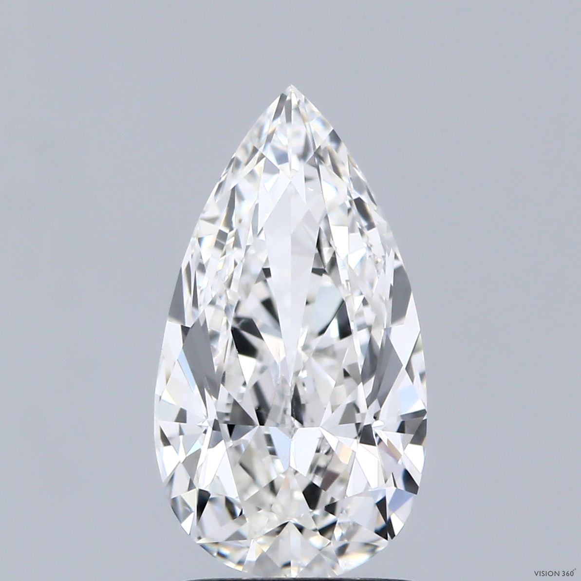 Diamond Natural 2Ct G-SI2 Pear - GIA1545779823