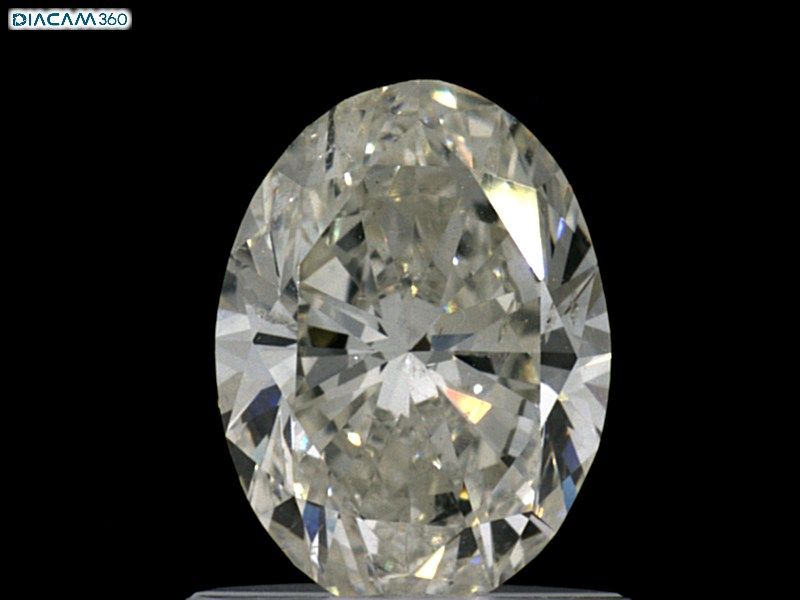 Diamond Natural 0,96Ct K-SI2 Oval - GIA5343814637