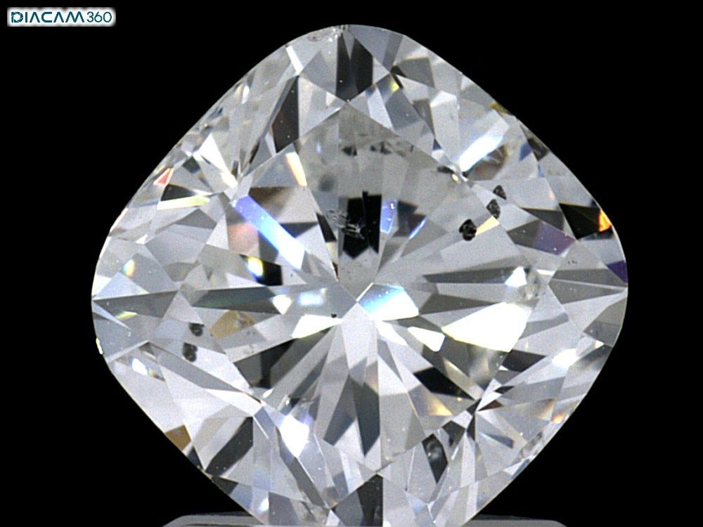 Diamond Natural 1,8Ct E-SI1 Cushion - GIA2446679445