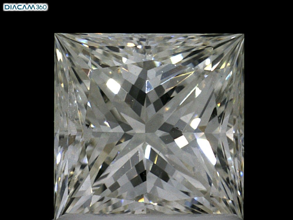 Diamond Natural 1,5Ct I-VS2 Princess - GIA6482402151