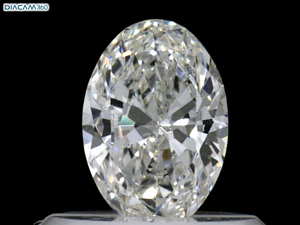 Diamond Natural 0,41Ct F-SI1 Oval - GIA6495414732