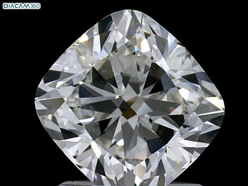 Diamond Natural 1,61Ct H-SI1 Cushion - GIA1365441572