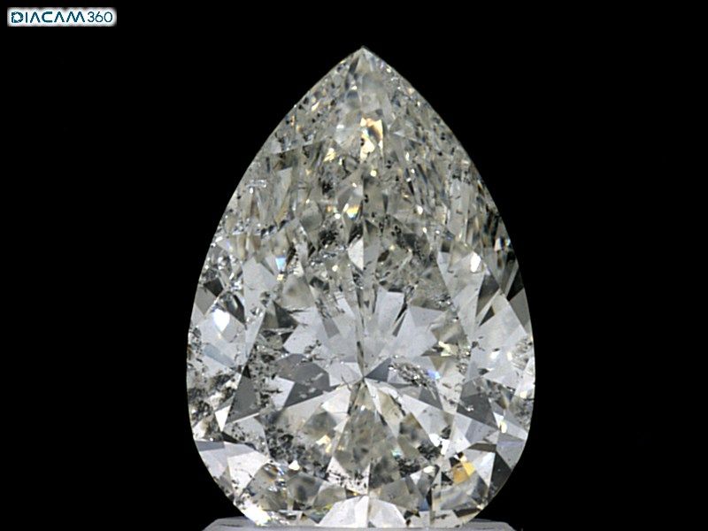 Diamond Natural 1,73Ct I-SI2 Pear - IGI440016198