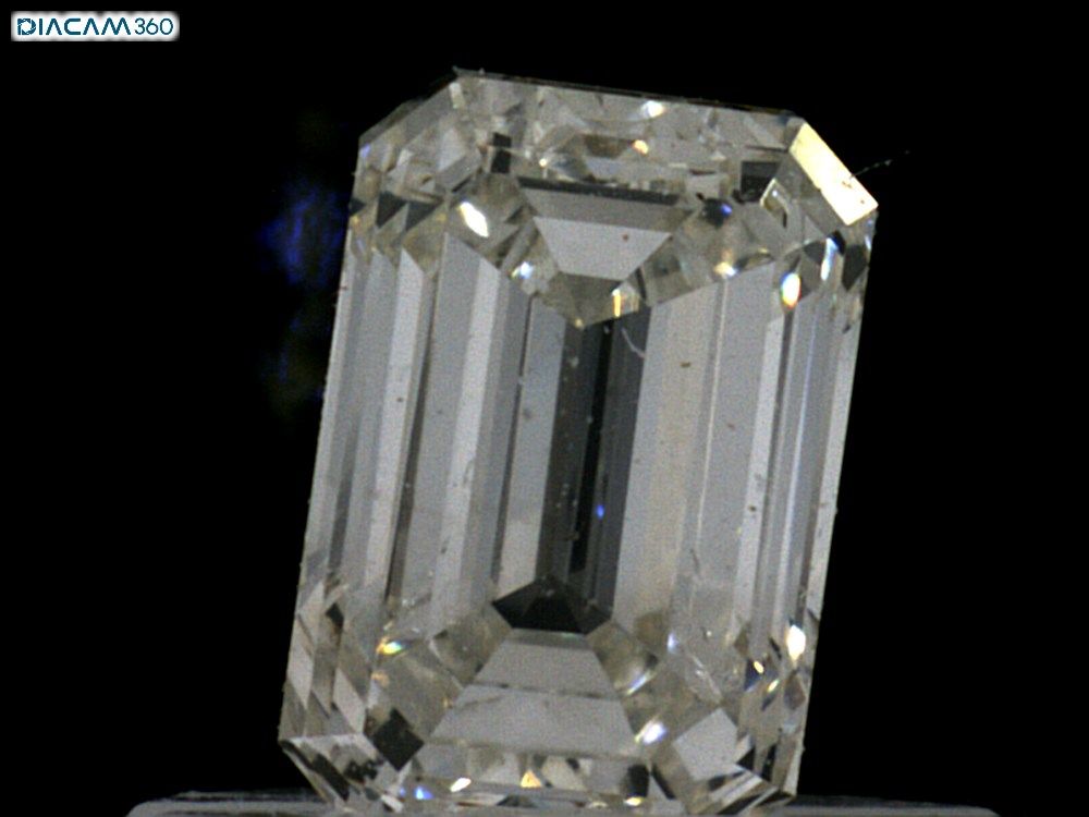 Diamond Natural 0,46Ct K-SI1 Emerald - GIA5443144834