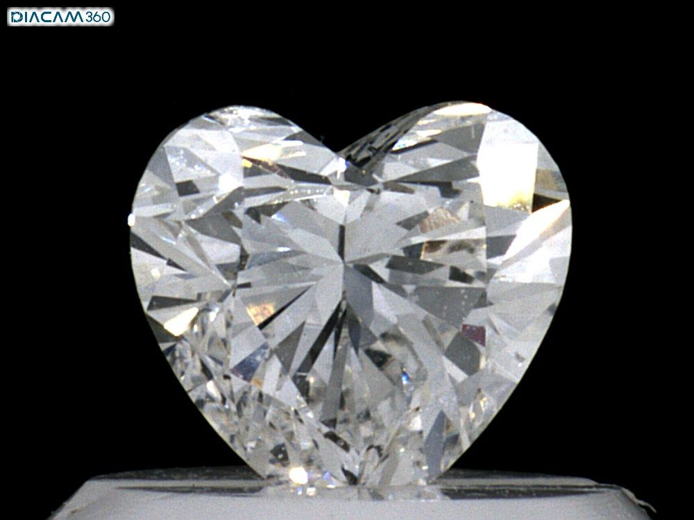 Diamond Natural 0,43Ct E-VS2 Heart - GIA5222362301