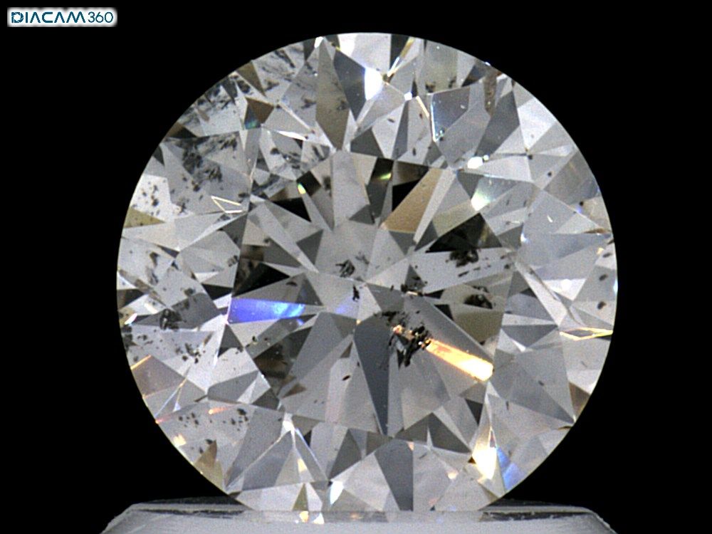 Diamond Natural 1,02Ct J-SI2 Round - GIA3435970469