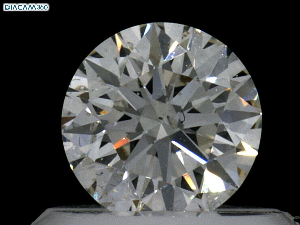 Diamond Natural 0,5Ct J-SI2 Round - GIA6262573290