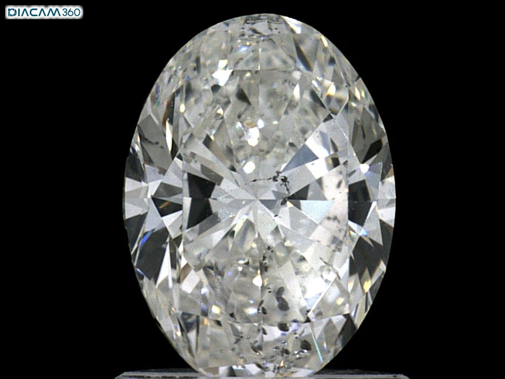 Diamond Natural 1,2Ct I-SI2 Oval - GIA2447273104
