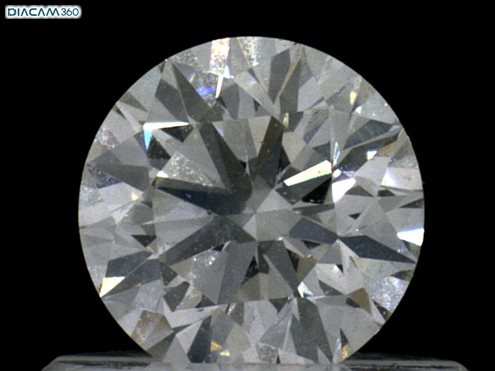 Diamond Natural 0,5Ct J-SI2 Round - GIA1269737796
