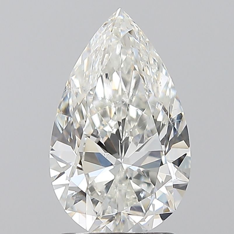Diamond Natural 1,8Ct I-SI1 Pear - GIA1535124283