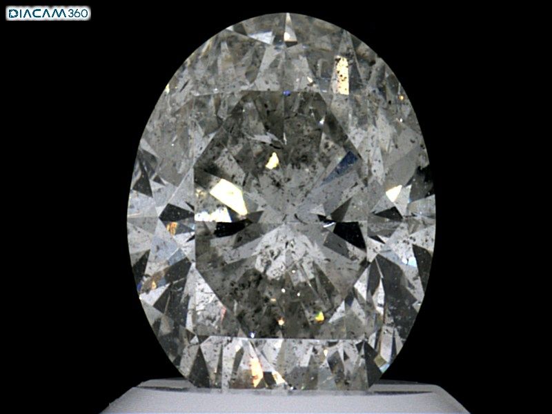 Diamond Natural 1,21Ct I-SI2 Oval - IGI462143232