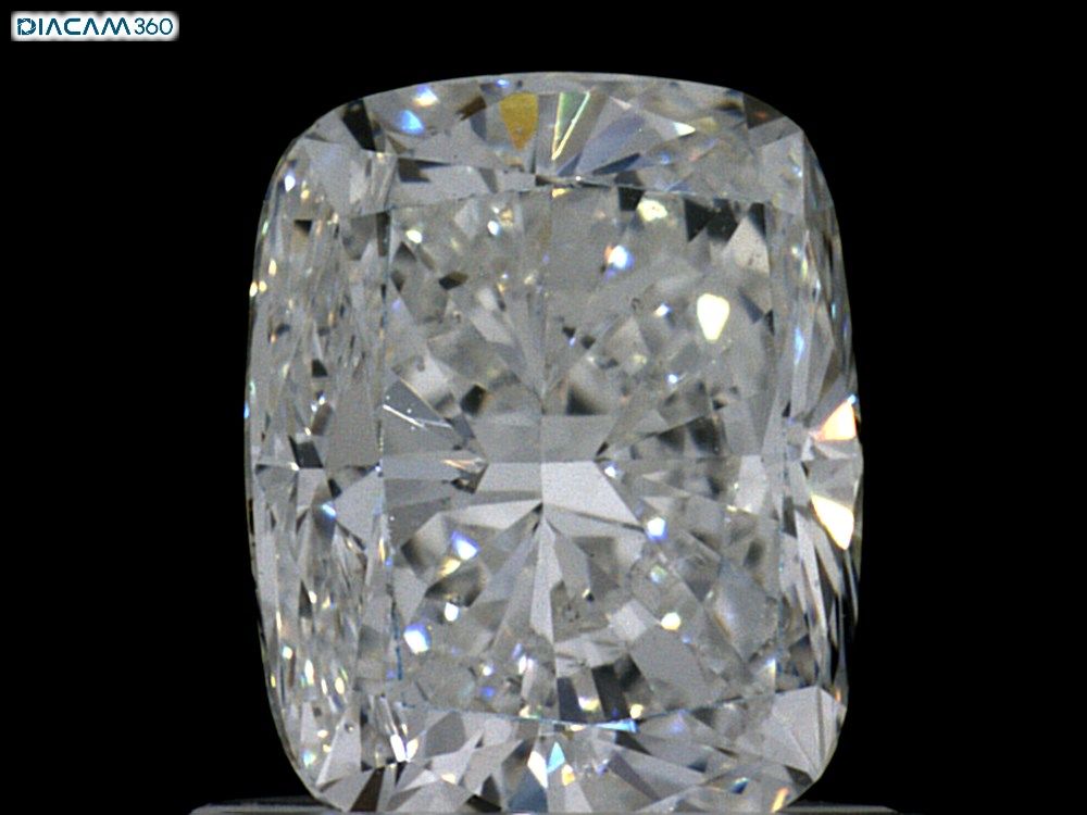 Diamond Natural 1,01Ct E-SI1 Cushion - GIA7412013676