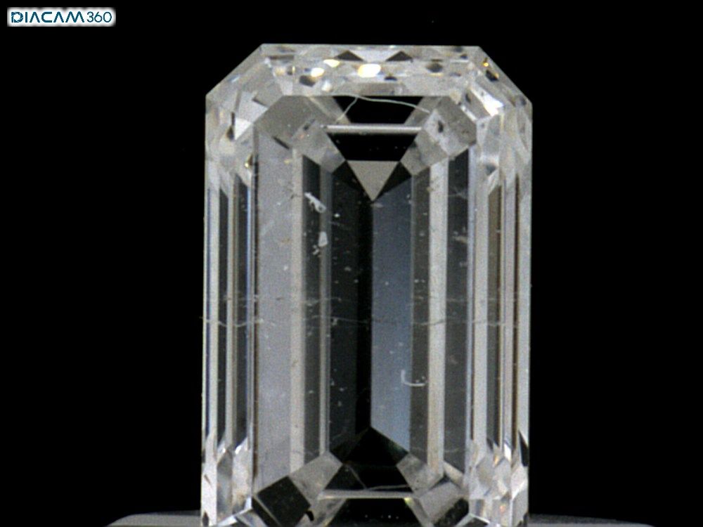 Diamond Natural 0,5Ct E-SI2 Emerald - GIA2233508235