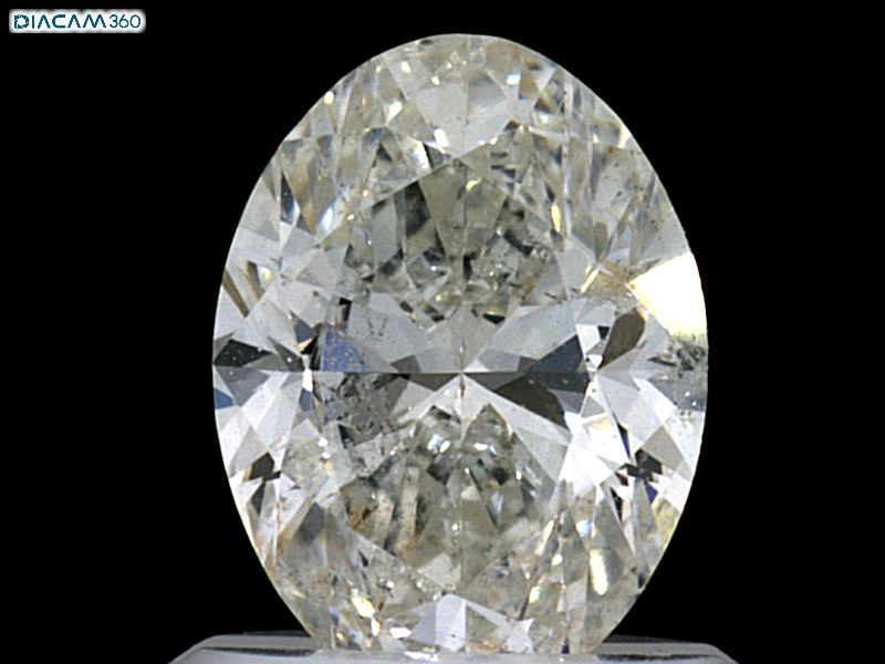 Diamond Natural 1,01Ct J-SI2 Oval - GIA5393586643