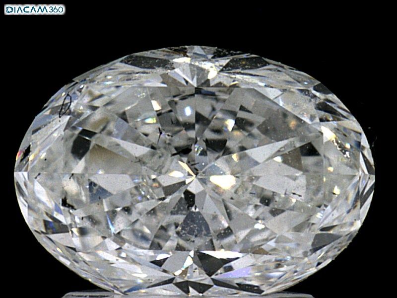 Diamond Natural 1,7Ct F-SI1 Oval - GIA1429722988