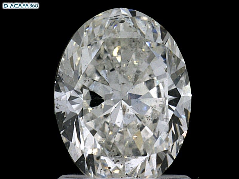 Diamond Natural 1,51Ct H-SI2 Oval - GIA2225011574