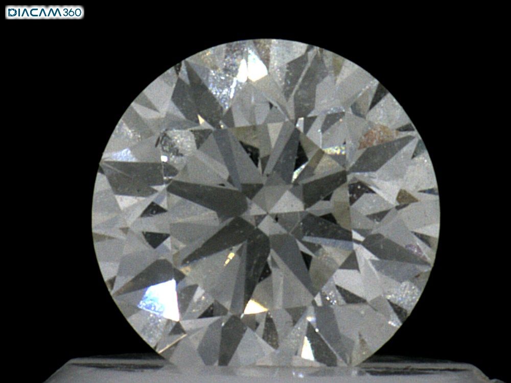 Diamond Natural 0,5Ct J-SI2 Round - GIA6261373891