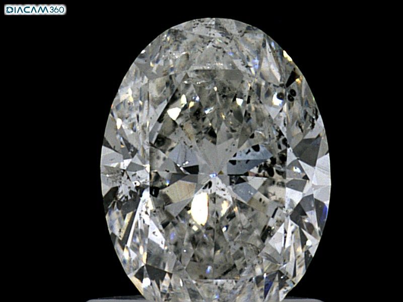 Diamond Natural 1,01Ct H-SI2 Oval - IGI524237270